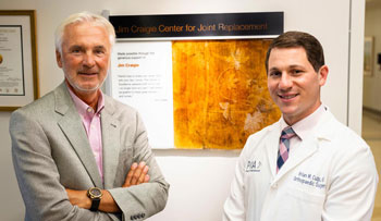 Dr. Gutowski passing on the reins of the Craigie Joint Center to Dr. Culp Dr. Gutowski passing on the reins of the Craigie Joint Center to Dr. Culp
