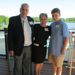 John and Patty Chisano with their grandson Zachary John and Patty Chisano with their grandson Zachary