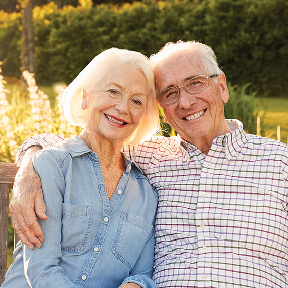 A couple smiling. Links to Gifts of Cash, Checks, and Credit Cards cash.jpg