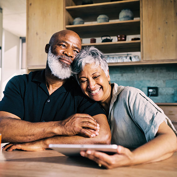A couple having breakfast together. Links to Closely Held Business Stock stock.jpg